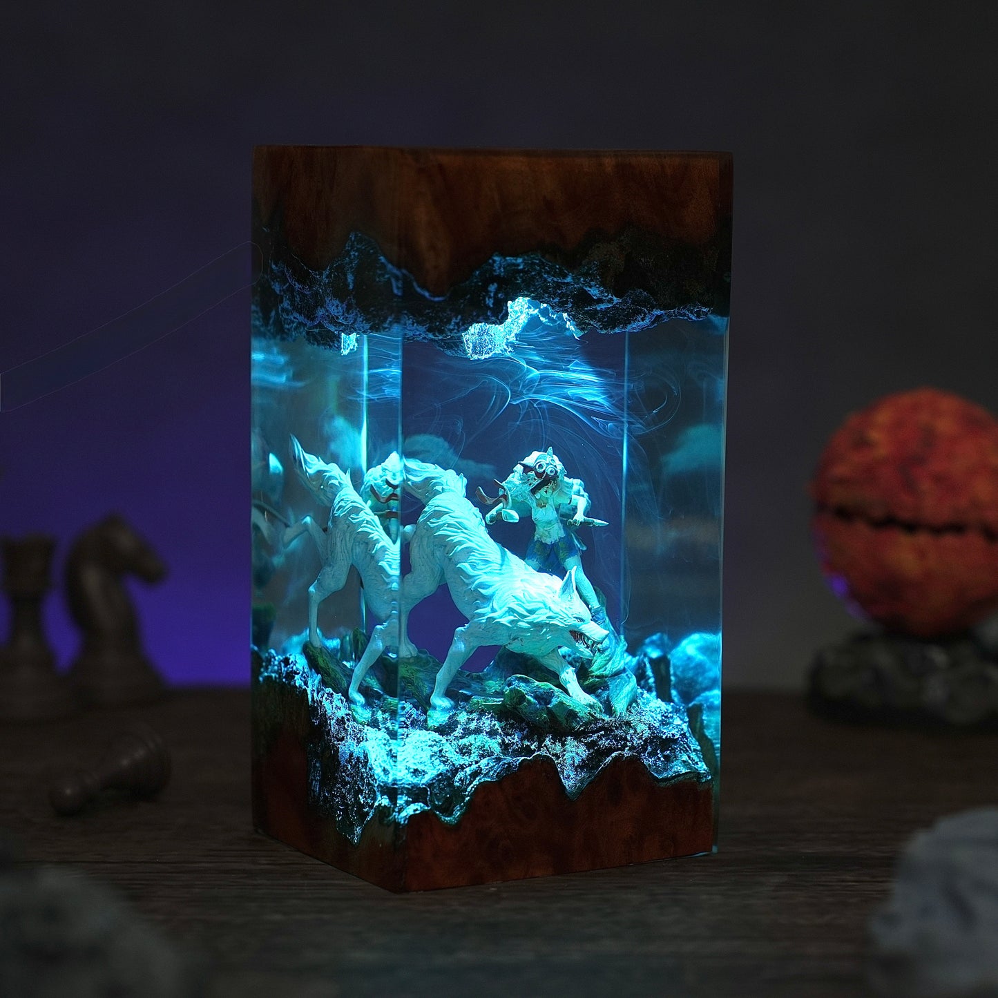 Mononoke Resin Lamp