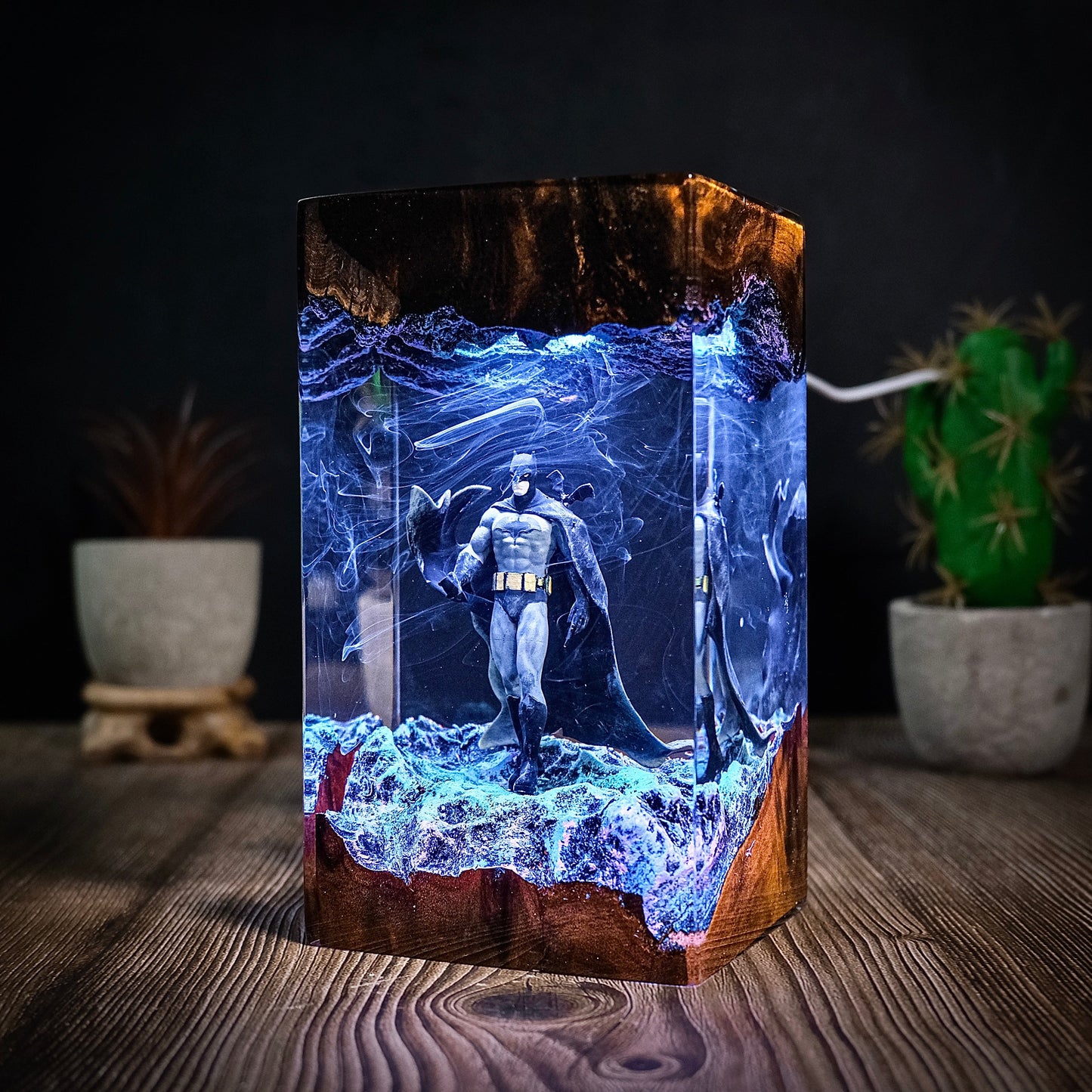 Batman Resin Lamp