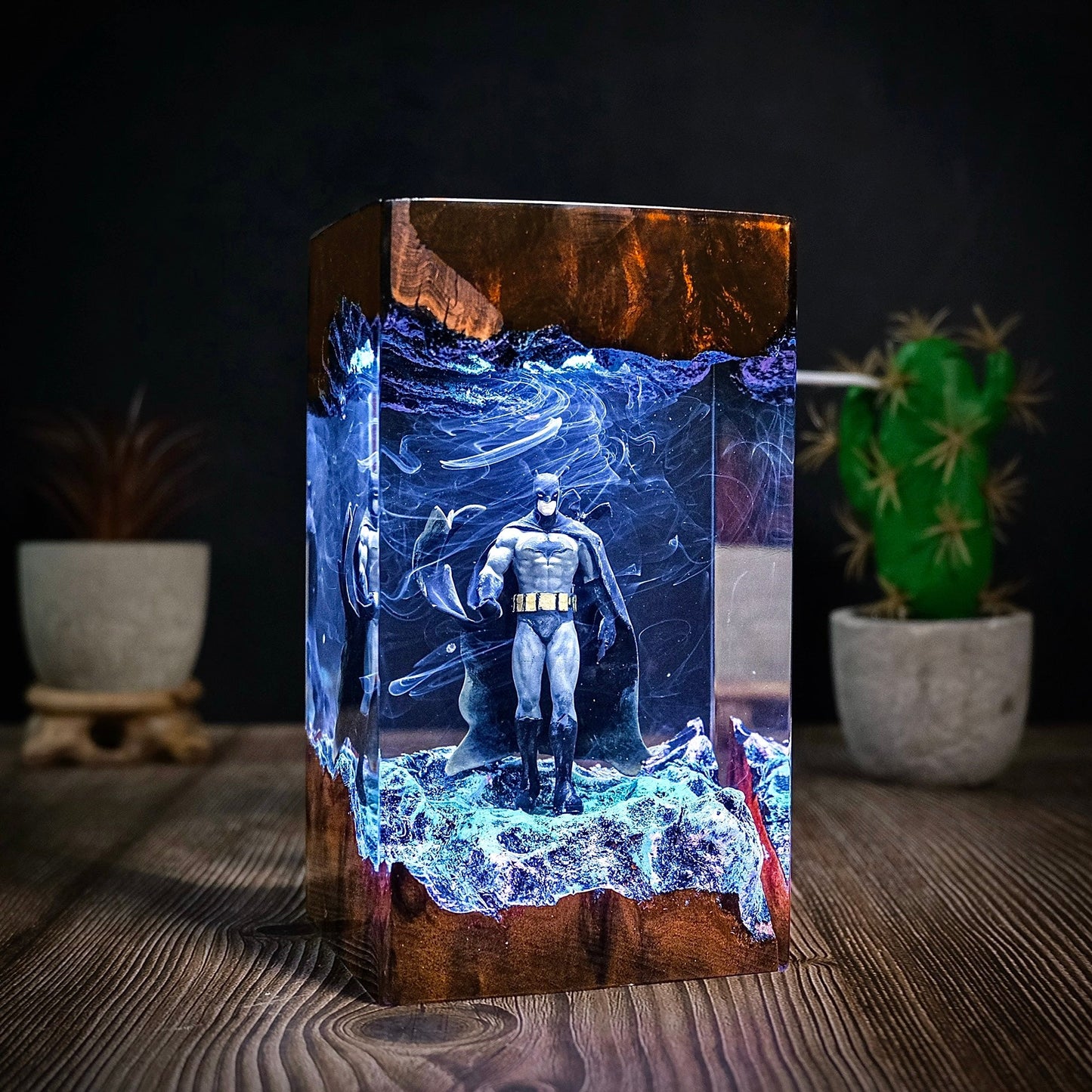 Batman Resin Lamp