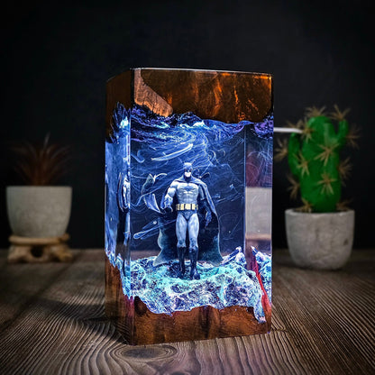 Batman Resin Lamp