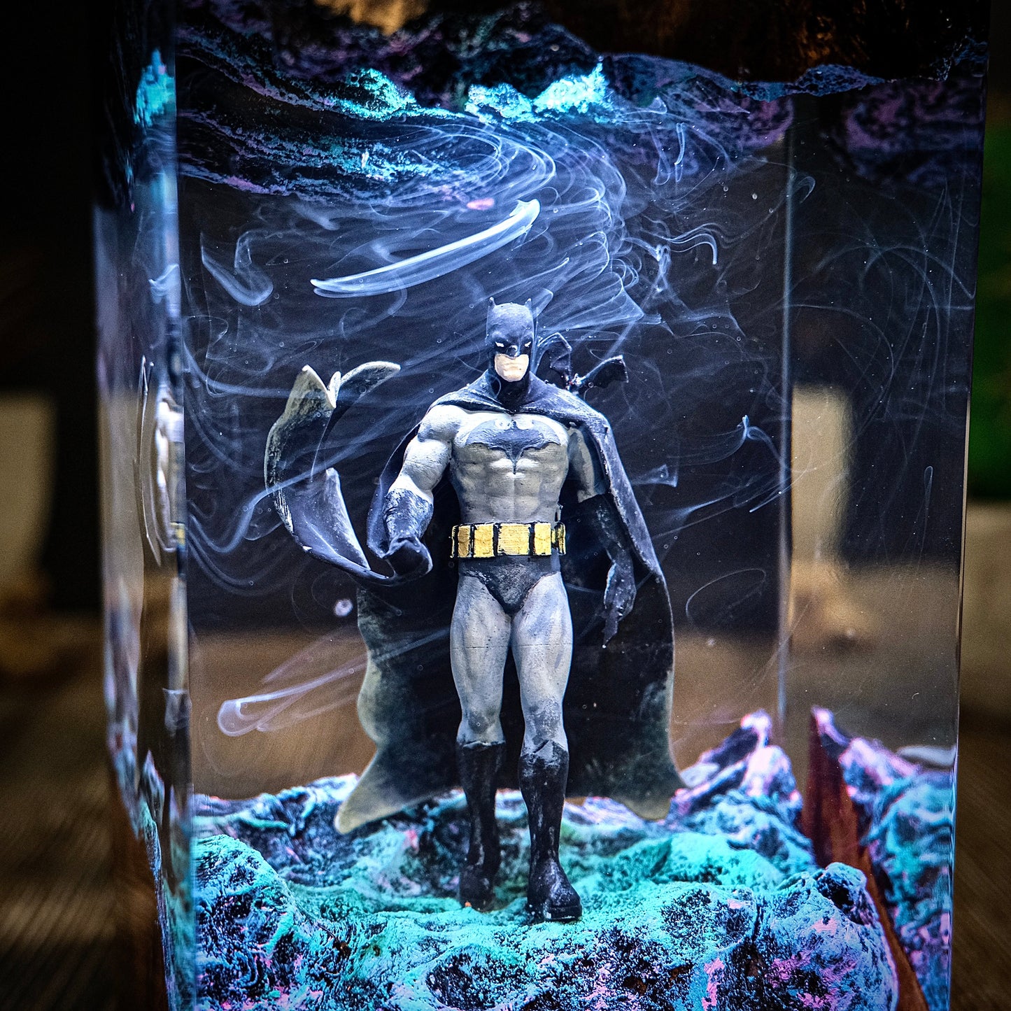 Batman Resin Lamp