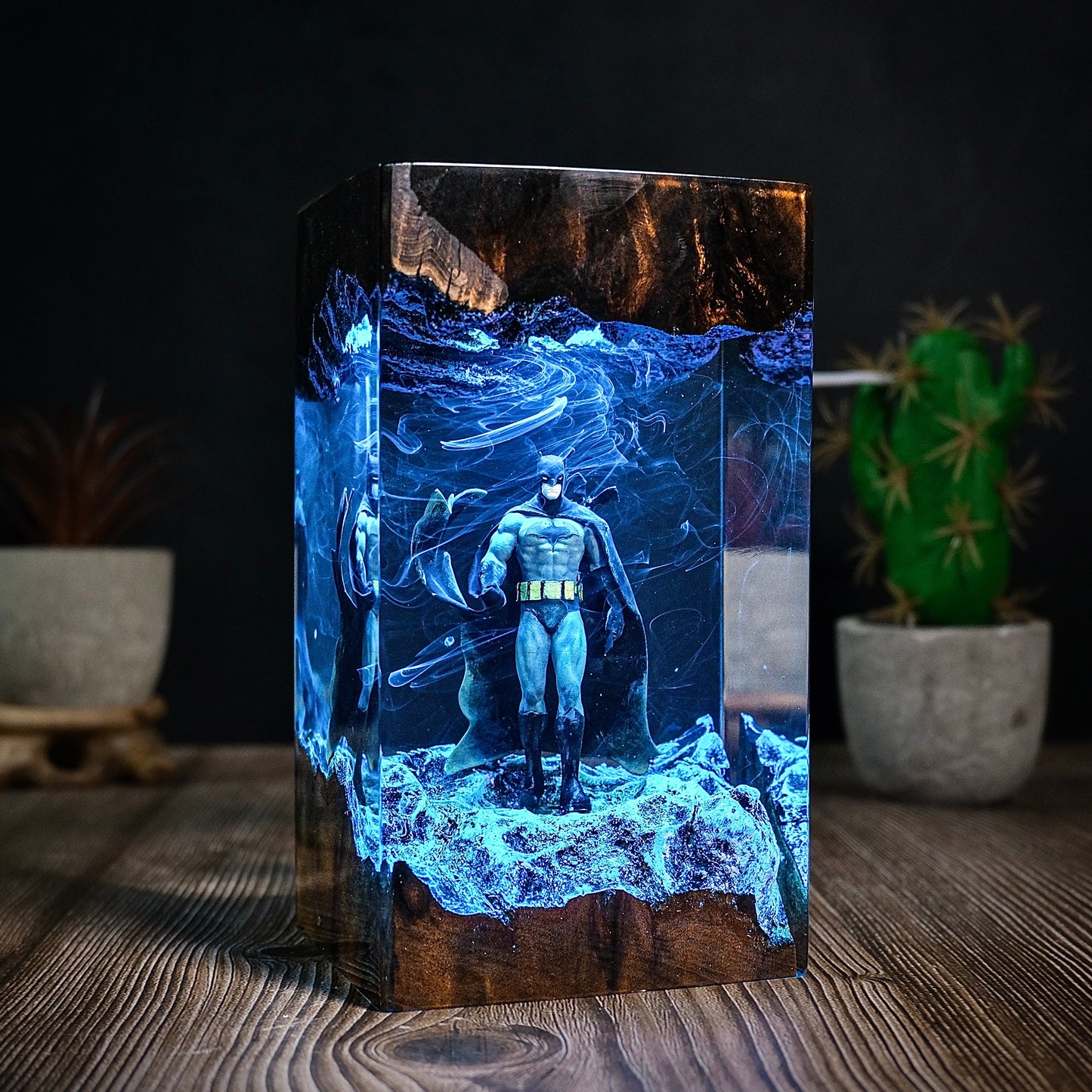 Batman Resin Lamp