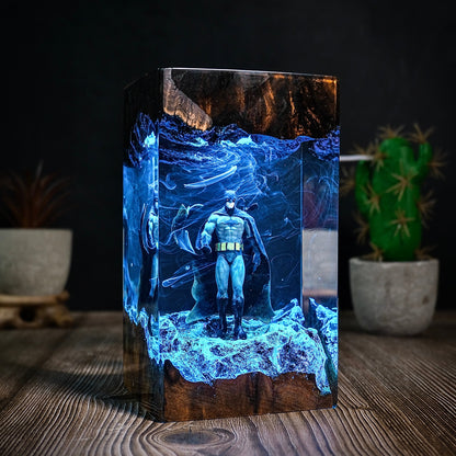 Batman Resin Lamp