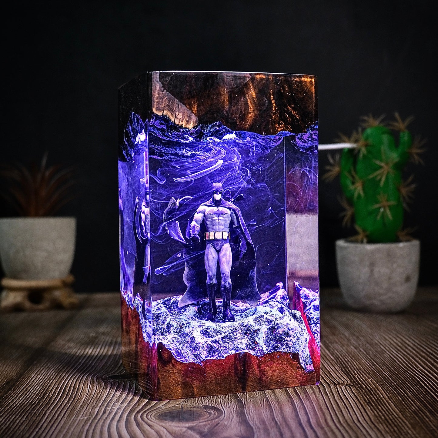 Batman Resin Lamp