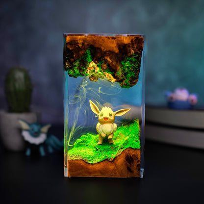 Evee Resin Lamp