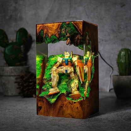 Gundam Resin Lamp