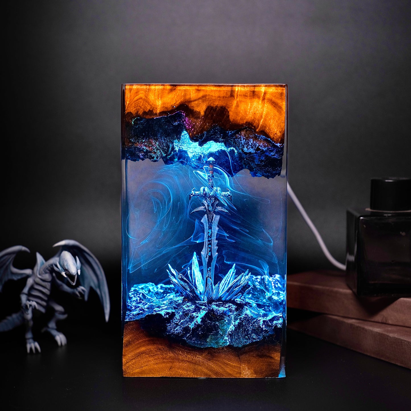 Frostmourne Resin Lamp