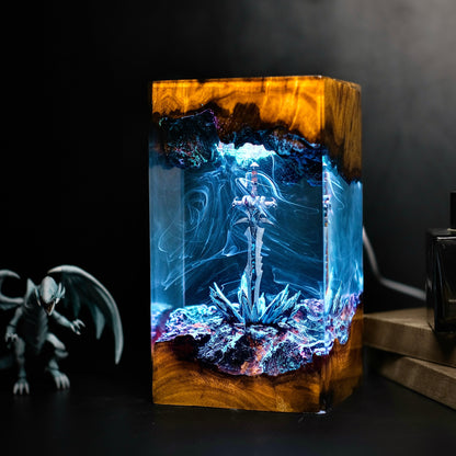Frostmourne Resin Lamp