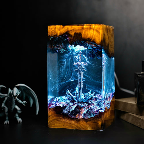 Frostmourne Resin Lamp