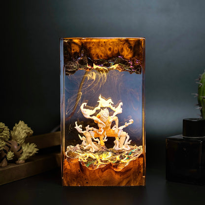 Luffy Resin Lamp