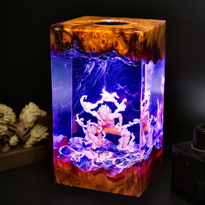 Luffy Resin Lamp