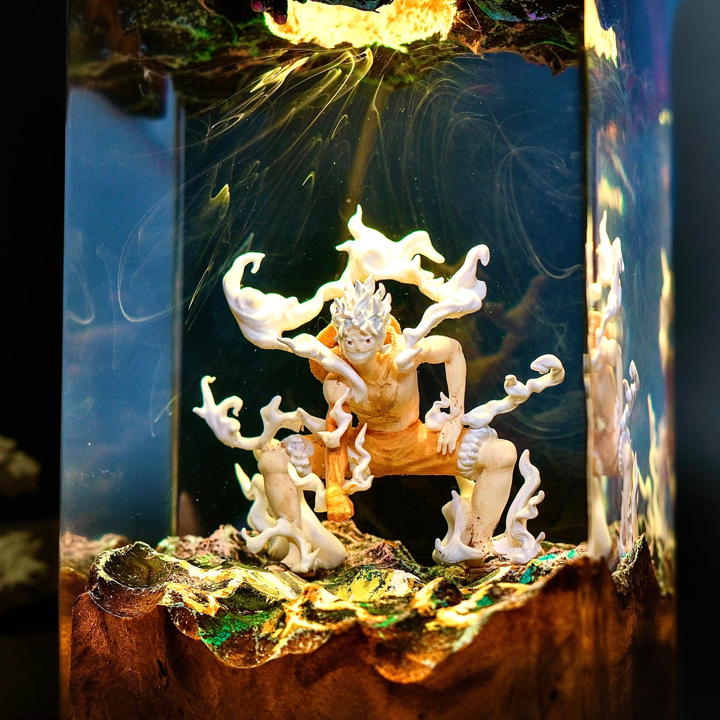 Luffy Resin Lamp