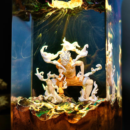 Luffy Resin Lamp