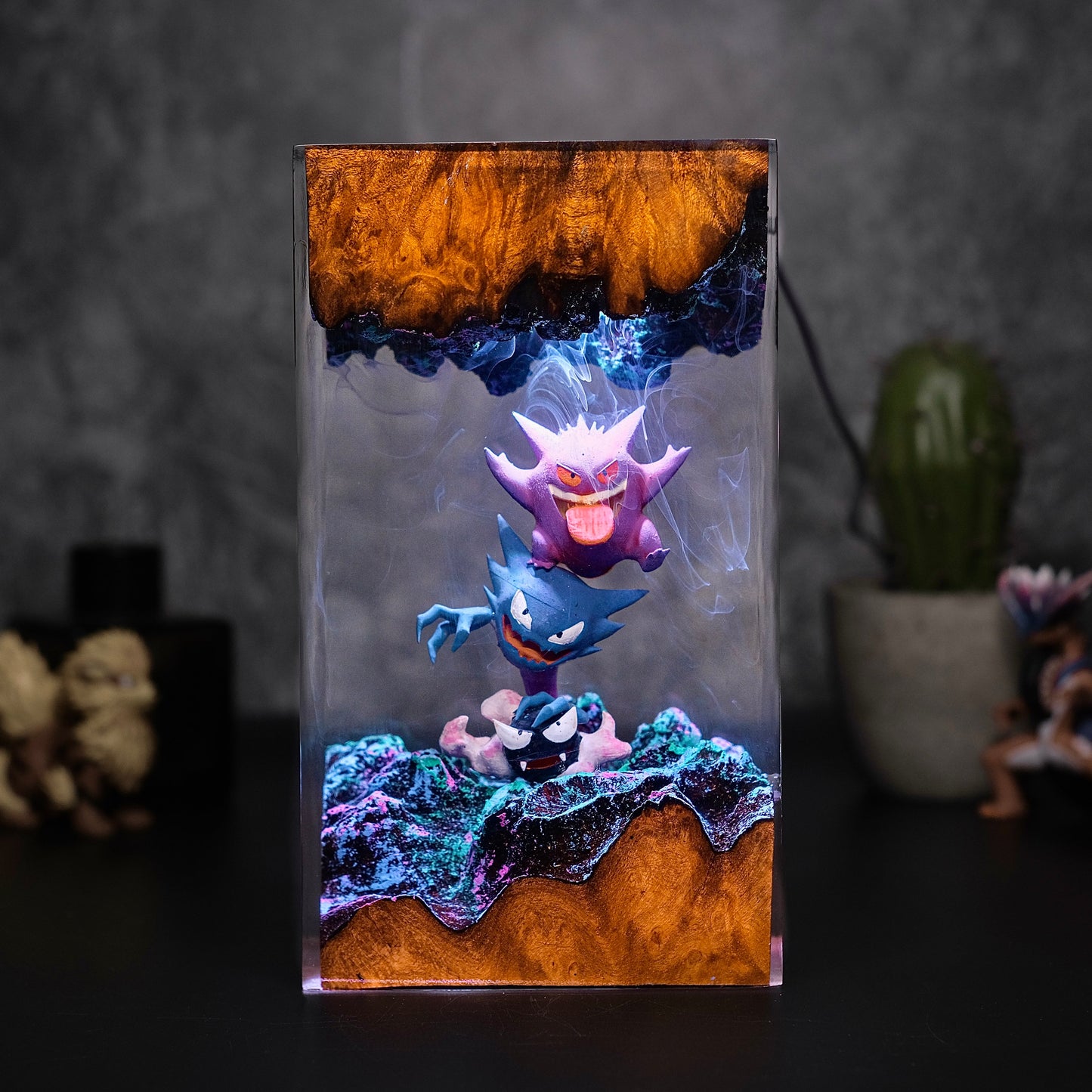 Gengar Resin Lamp