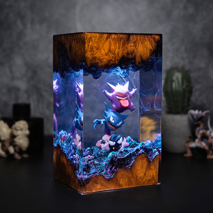 Gengar Resin Lamp