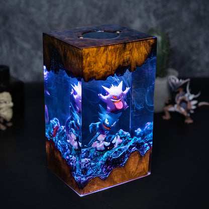 Gengar Resin Lamp