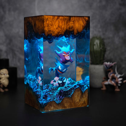 Gengar Resin Lamp