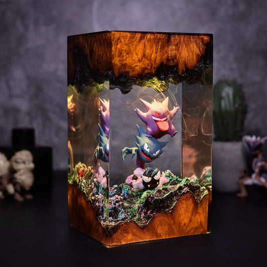 Gengar Resin Lamp