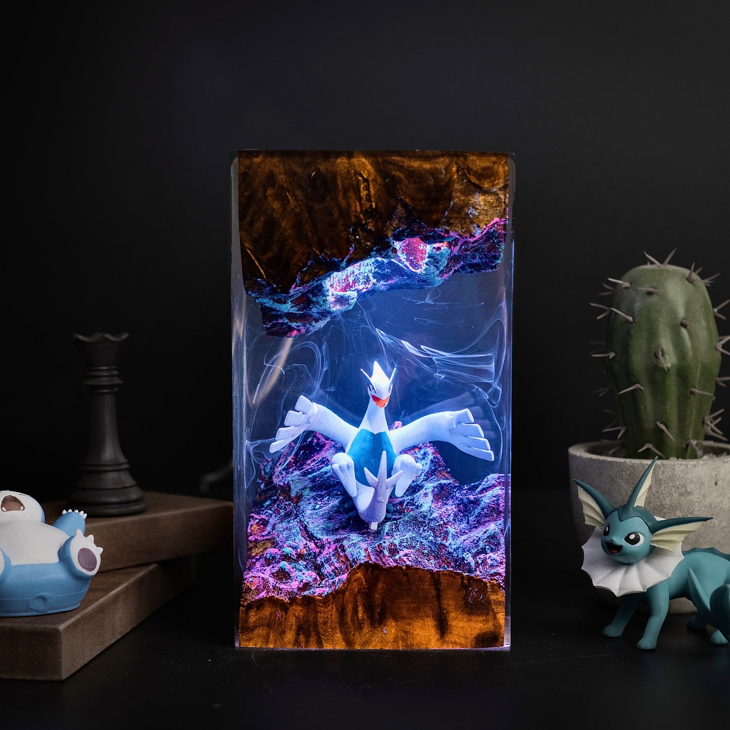 Lugia Resin Lamp
