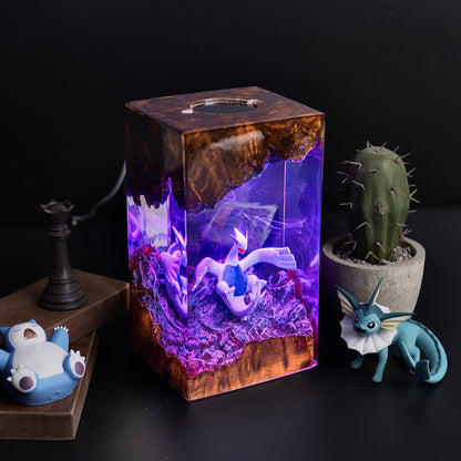 Lugia Resin Lamp