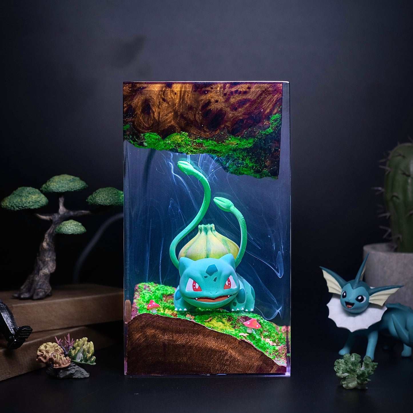 Bullbasaur Resin Lamp