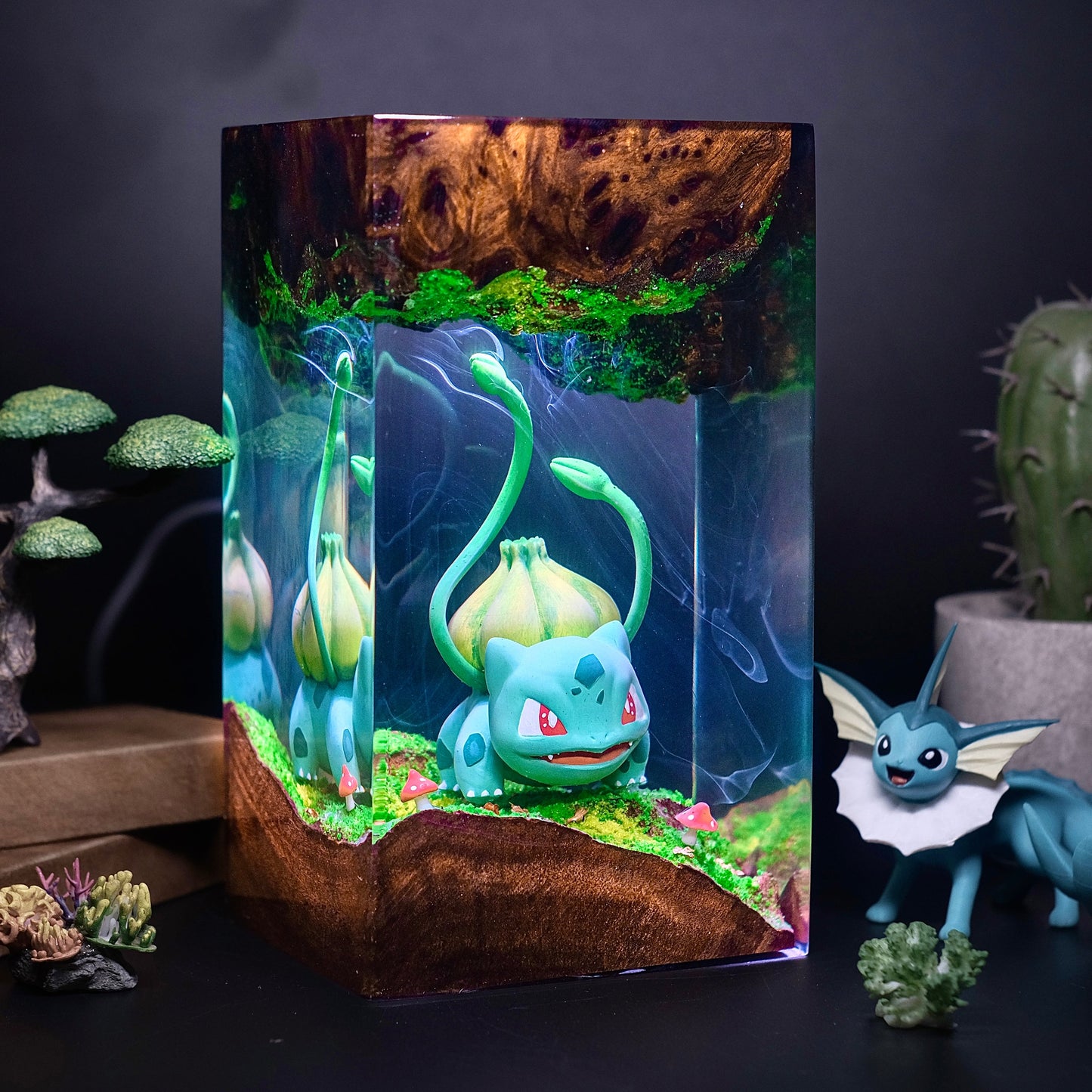 Bullbasaur Resin Lamp