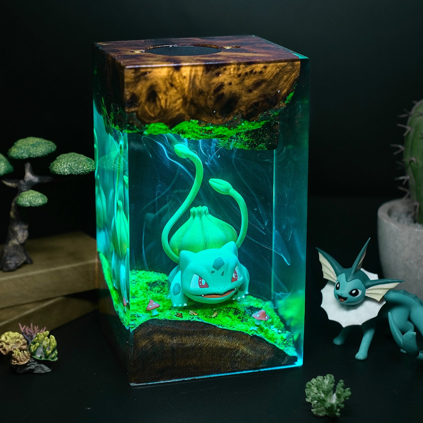 Bullbasaur Resin Lamp