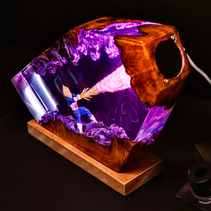 Vegeta Resin Lamp